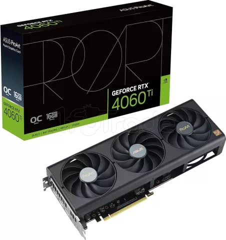 Photo de Carte Graphique Nvidia Asus GeForce RTX 4060 Ti ProArt OC 16Go