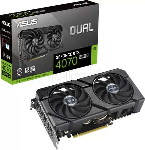 Photo de Carte Graphique Nvidia Asus GeForce RTX 4070 Super Dual Evo 12Go