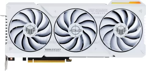 Photo de Carte Graphique Nvidia Asus GeForce RTX 4070 Ti Super Tuf Gaming White 16Go