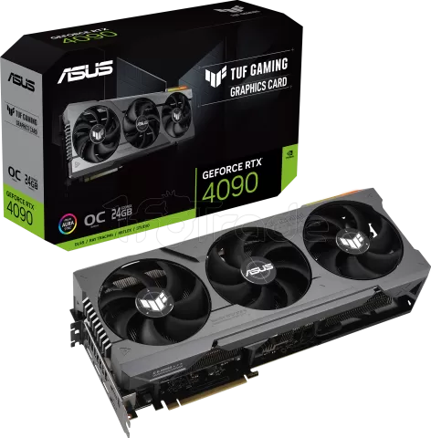 Photo de Carte Graphique Nvidia Asus GeForce RTX 4090 Tuf Gaming OC 24Go