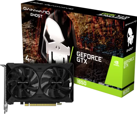 Photo de Carte Graphique Nvidia Gainward GeForce GTX 1650 D6 Ghost 4Go