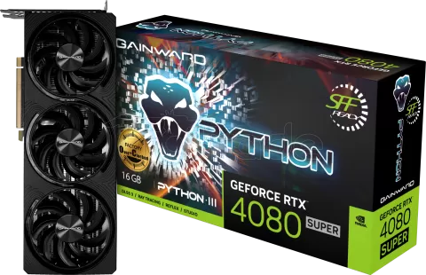 Photo de Carte Graphique Nvidia Gainward GeForce RTX 4080 Super Python III OC