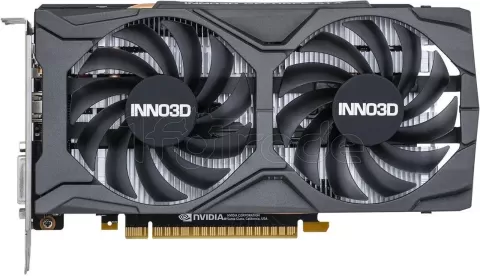 Photo de Carte Graphique Nvidia Inno3D GeForce GTX 1650 Twin X2 OC 4Go