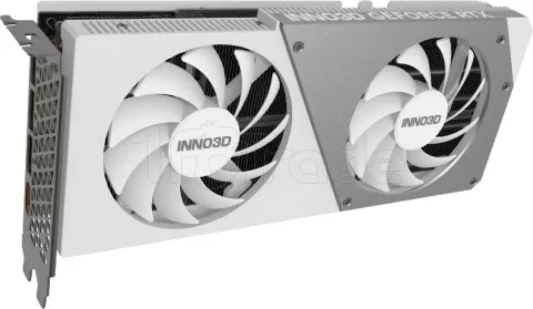 Photo de Carte Graphique Nvidia Inno3D GeForce RTX 4070 Super Twin X2 OC White 12Go