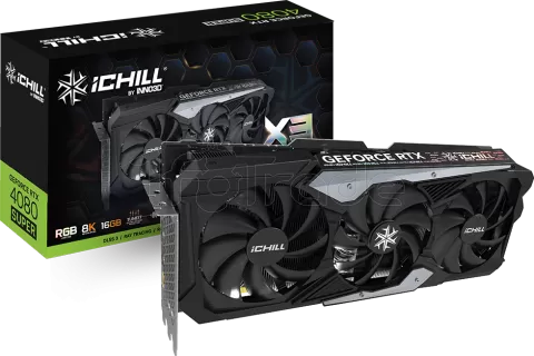 Photo de Carte Graphique Nvidia Inno3D GeForce RTX 4080 Super iChill X3 16Go