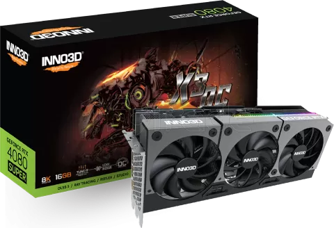 Photo de Carte Graphique Nvidia Inno3D GeForce RTX 4080 Super X3 OC 16Go