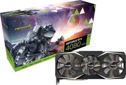 Photo de Carte Graphique Nvidia Manli GeForce RTX 4080 16Go