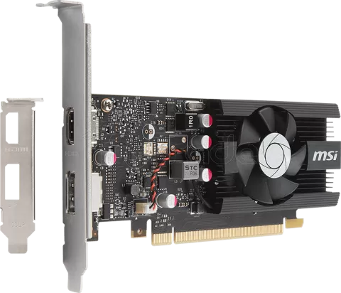 Photo de Carte Graphique Nvidia MSI GeForce GT1030 2Go LP OC