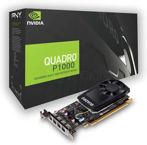 Photo de Carte Graphique Nvidia PNY Professional Quadro P1000 4Go