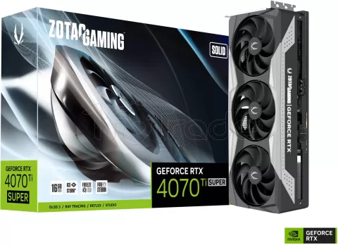 Photo de Carte Graphique Nvidia Zotac GeForce RTX 4070 Ti Super Solid 16Go