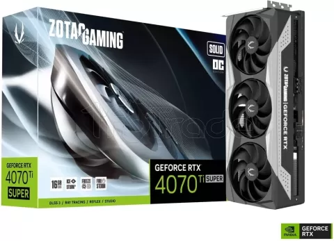 Photo de Carte Graphique Nvidia Zotac GeForce RTX 4070 Ti Super Solid OC 16Go