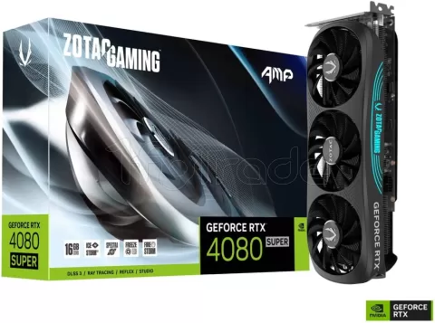 Photo de Carte Graphique Nvidia Zotac GeForce RTX 4080 Super Amp 16Go