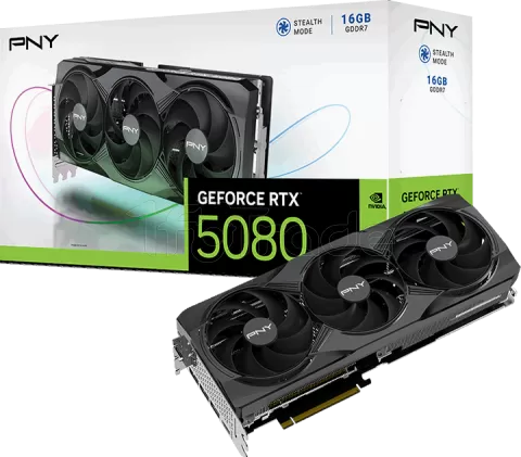 Photo de Carte Graphique PNY GeForce RTX 5080 Triple Fan