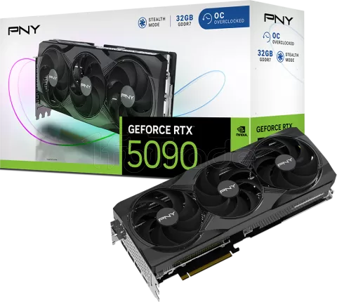 Photo de Carte Graphique PNY GeForce RTX 5090 Triple Fan OC