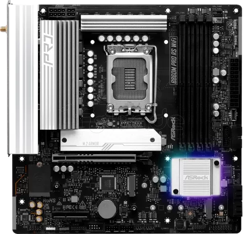 Photo de Carte Mère ASRock B860M Pro Race Sport WiFi (Intel LGA 1851) Micro ATX