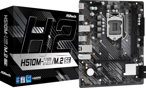 Photo de Carte Mère ASRock H510M-H2/M.2 SE (Intel LGA 1200) Micro ATX