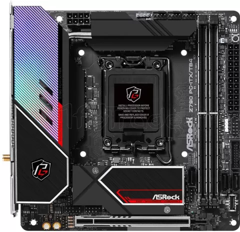 Photo de Carte Mère ASRock Z790 Phantom Gaming-ITX/TB4 DDR5 (Intel LGA 1700) Mini ITX