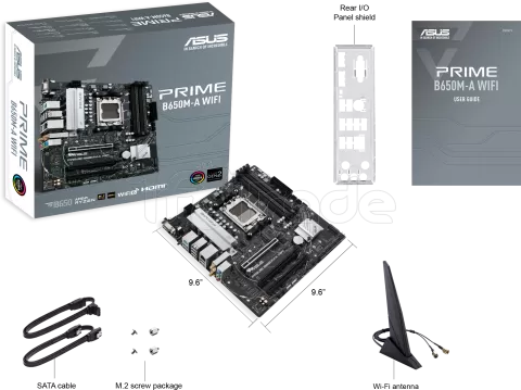 Photo de Carte Mère Asus Prime B650M-A WiFi (AM5) Micro ATX