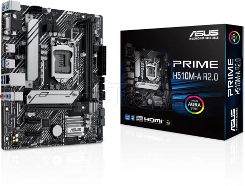 Photo de Carte Mère Asus Prime H510M-A R2.0 (Intel LGA 1200) Micro ATX