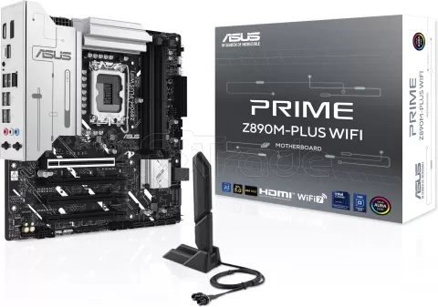 Photo de Carte Mère Asus Prime Z890M-Plus WiFi (Intel LGA 1851) Micro ATX