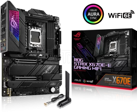 Photo de Carte Mère Asus Rog Strix X670E-E Gaming WiFi (AM5)