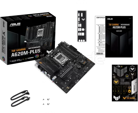 Photo de Carte Mère Asus Tuf Gaming A620M-Plus (AM5) Micro ATX