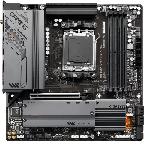 Photo de Carte Mère Gigabyte B650M Gaming X AX (AM5) Micro ATX