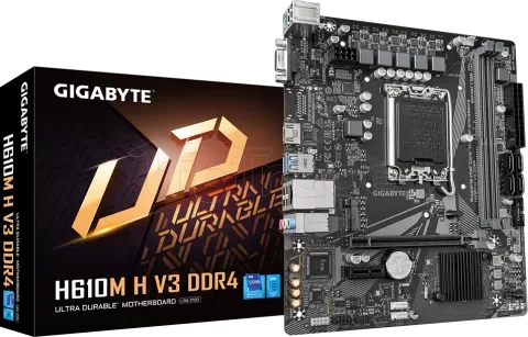 Photo de Carte Mère Gigabyte H610M H V3 DDR4 (Intel LGA 1700) Micro ATX