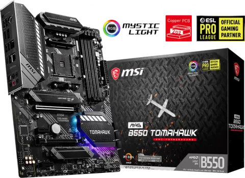 Photo de Carte Mère MSI MAG B550 Tomahawk (AM4)