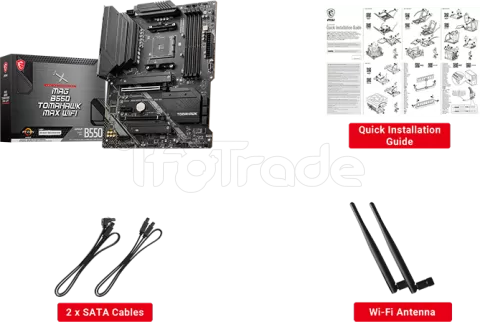 Photo de Carte Mère MSI MAG B550 Tomahawk WiFi (AM4)