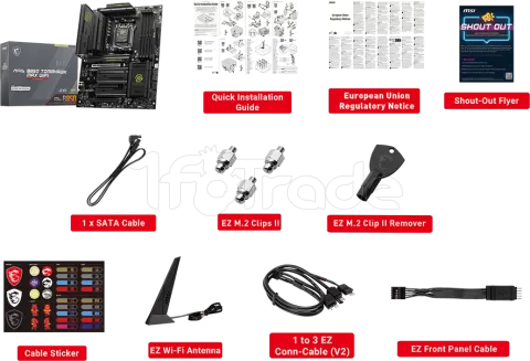 Photo de Carte Mère MSI Mag B850 Tomahawk Max WiFi (AMD AM5)