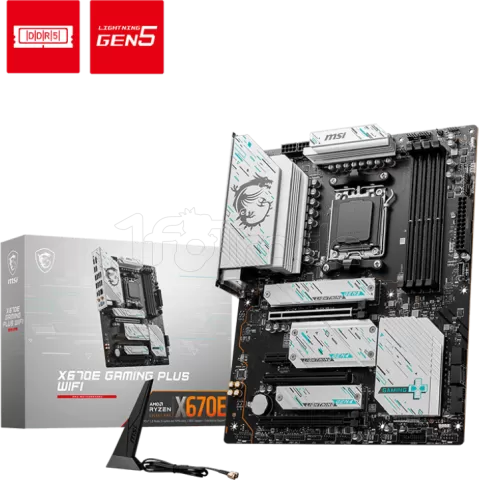 Photo de Carte Mère MSI Mag X670E Gaming Plus WiFi (AM5)