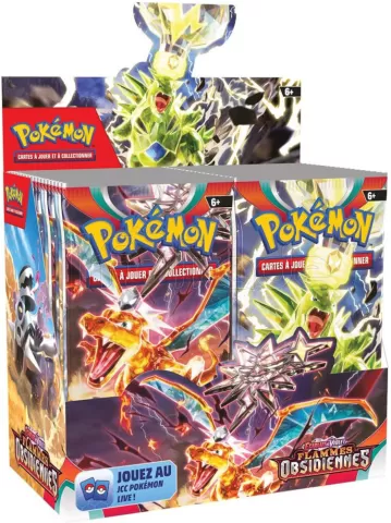 Photo de Carte Pokemon : EV03 Display 36 Boosters Flammes Obsidiennes (Fr)