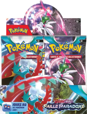 Photo de Carte Pokemon : EV04 Display 36 Boosters Faille Paradoxe (Fr)