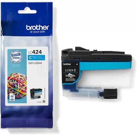 Photo de Cartouche d'encre Brother LC-424 (Cyan)