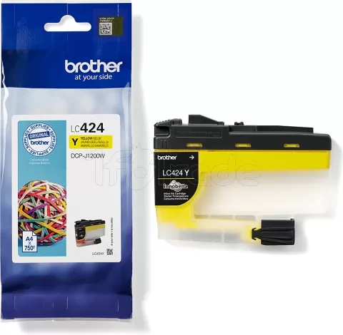 Photo de Cartouche d'encre Brother LC-424 (Jaune)