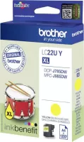 Photo de Cartouche d'encre Brother LC22U XL (Yellow)