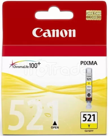 Photo de Cartouche d'encre CANON CLI-521Y (Jaune)