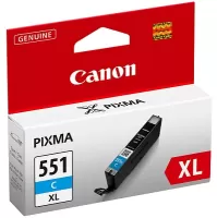 Photo de Cartouche d'encre CANON CLI-551C XL (Cyan)