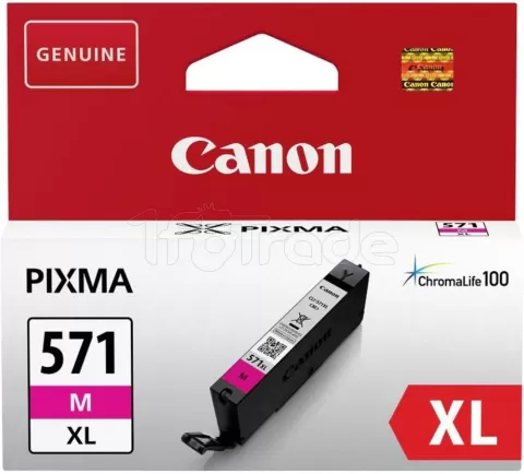 Photo de Cartouche d'encre Canon CLI-571M XL (Magenta)