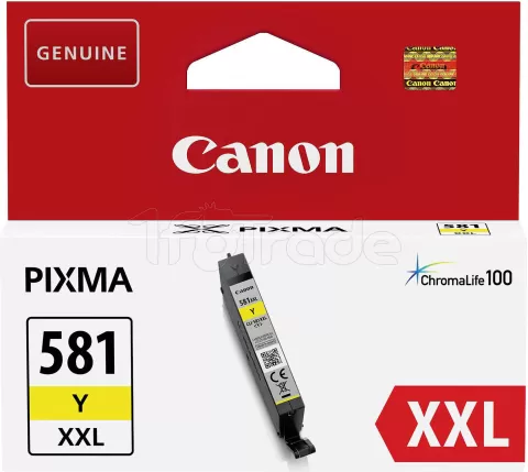 Photo de Cartouche d'encre Canon CLI-581 XXL (Jaune)