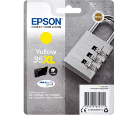 Photo de Cartouche d'encre Epson Cadenas 35XL (Jaune)