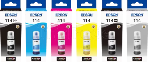 Photo de Cartouche d'encre Epson EcoTank 114 70ml (Cyan)