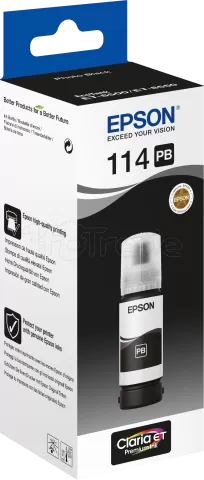 Photo de Cartouche d'encre Epson EcoTank 114 70ml (Noir Photo)