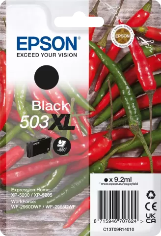 Photo de Cartouche d'encre Epson Piments 503 XL (Noir)