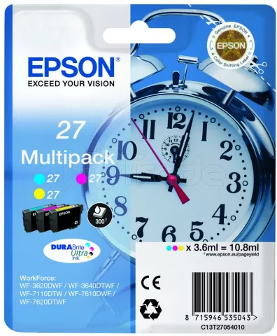 Photo de Cartouche d'encre Epson Reveil 27 Pack (3 Couleurs)