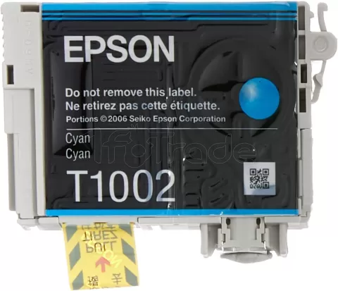 Photo de Cartouche d'encre Epson Rhinocéros T1002 (Cyan)