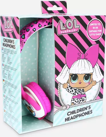 Photo de Casque filaire pour enfant OTL L.O.L Surprise My Diva (Rose)