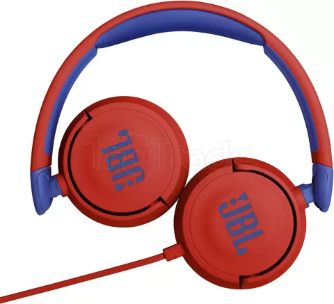 Photo de Casque filaire pour Enfants JBL JR310 (Rouge/Bleu)