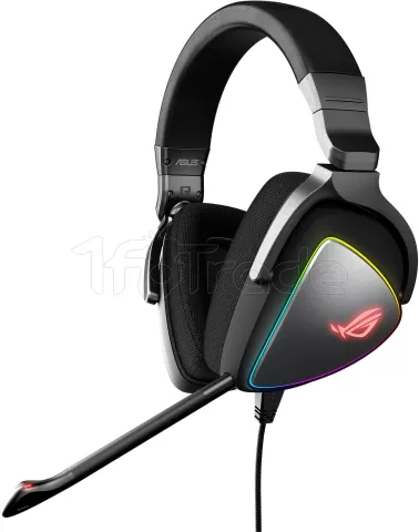 Photo de Casque Gamer filaire Asus Rog Delta 7.1 RGB (Noir)